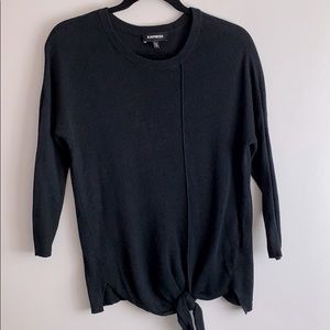 Express black sweater